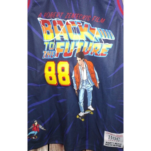 Back To The Future Marty McFly Jersey Small Basketball Rare NEW (Retail : $120) - Picture 2 of 7